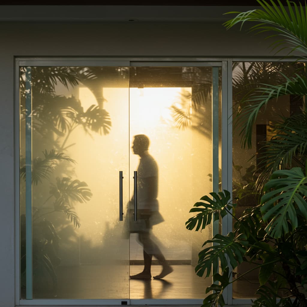 Motif Sticker Sandblast