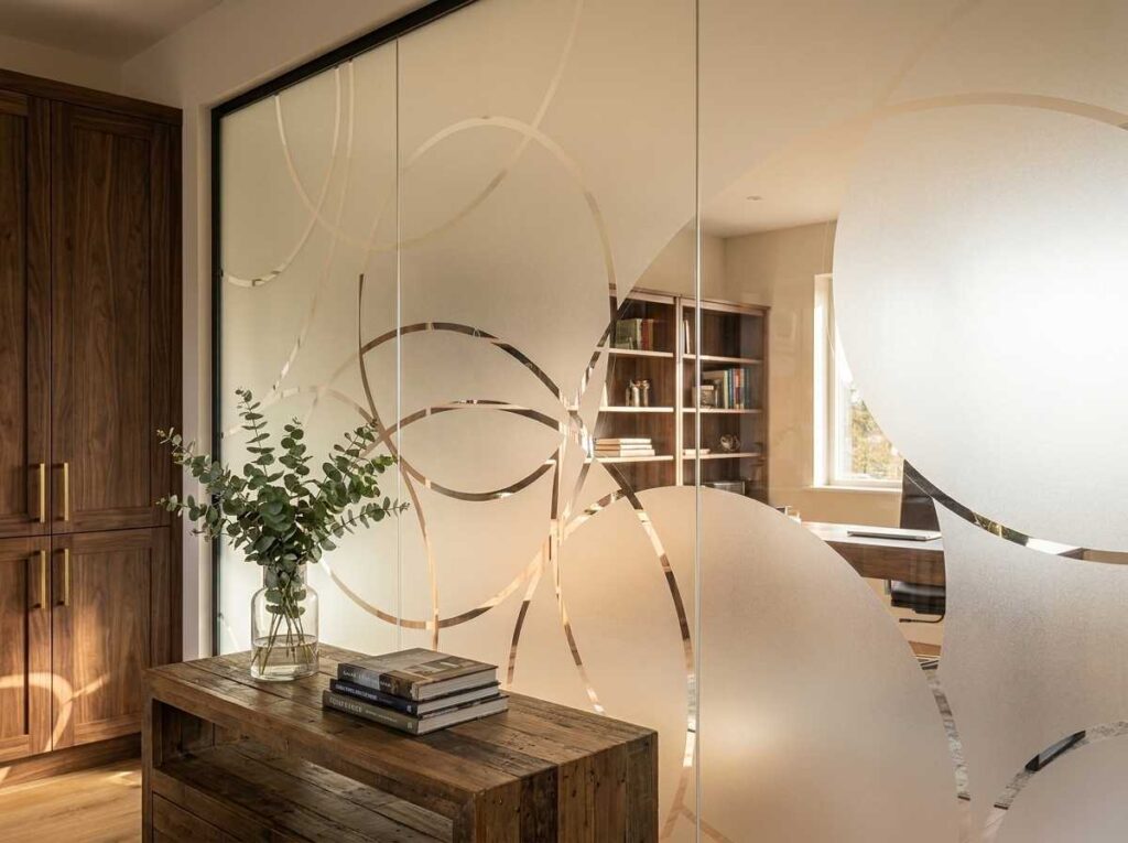 sandblast kaca cutting minimalis untuk rumah